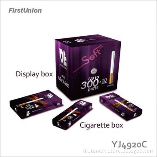 Best electronic cigarettes, YJ4920C soft tip disposable electronic cigarette